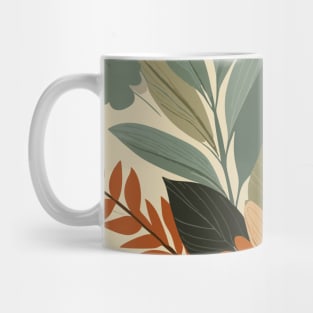 Orange Spring Flowers Mug